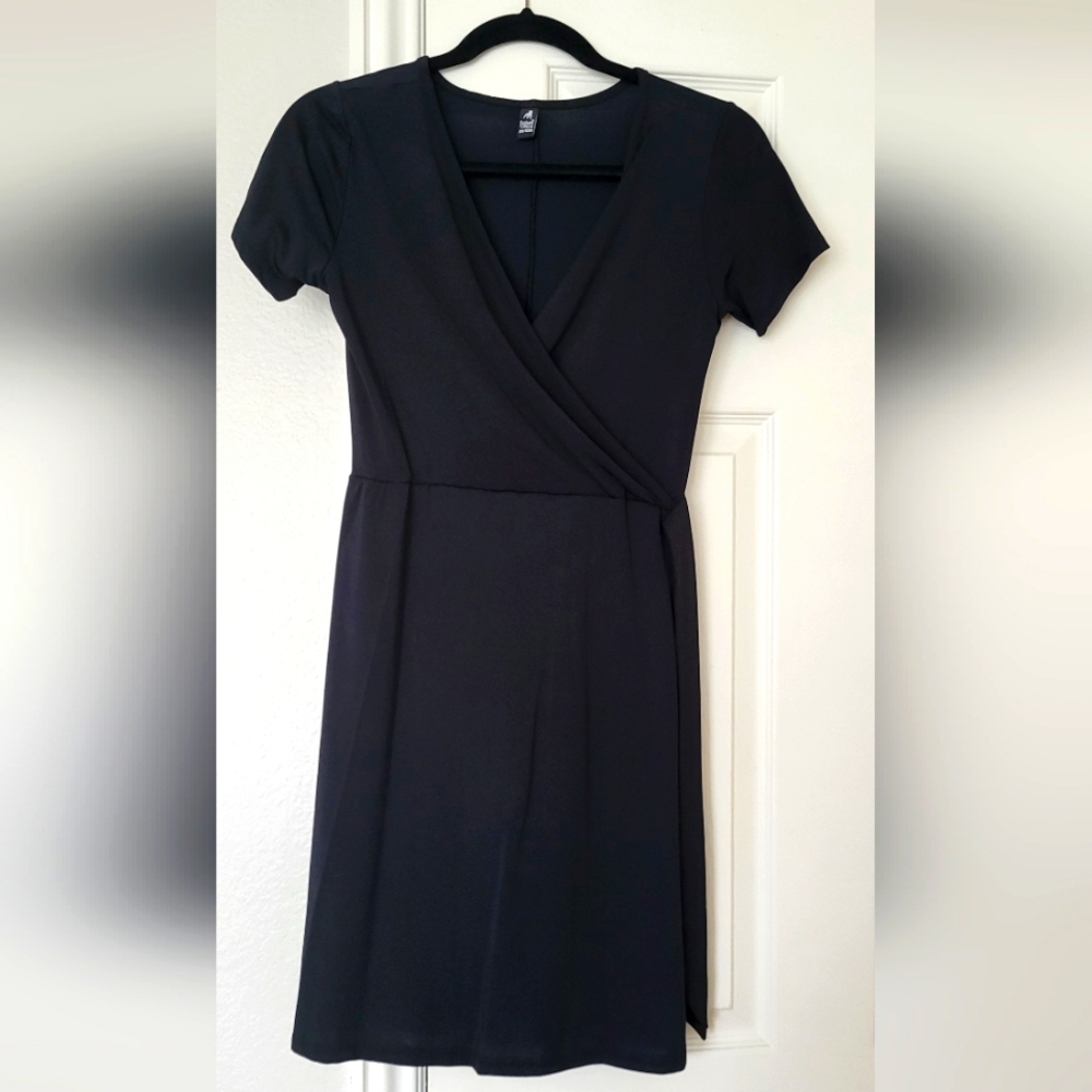 Mini black dress